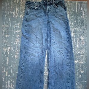 high rise baggy jeans